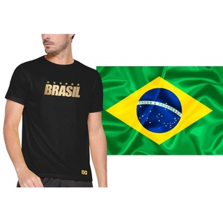 Camisa Camiseta Do Brasil Masculina Feminina Patriota Copa