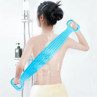 Esponja Silicone Massageadora Escova Banho Lava Corpo Todo Bucha Esfoliação