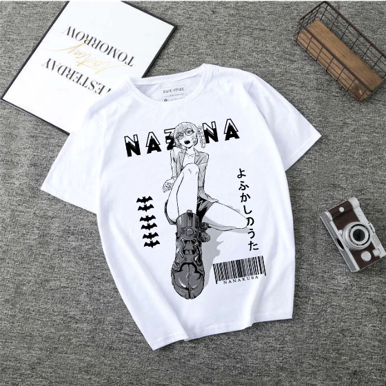 Camiseta T-Shirt Call of the Night - Yofukashi no Uta Nazuna Nanakusa (Unissex)