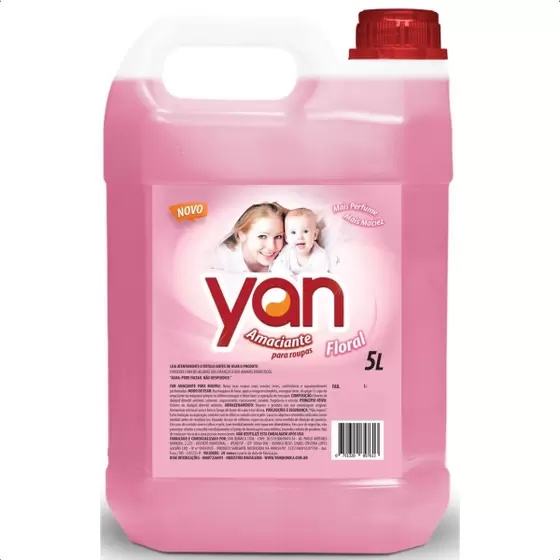AMACIANTE FLORAL (ROSA) 5 LTS | Shopee Brasil
