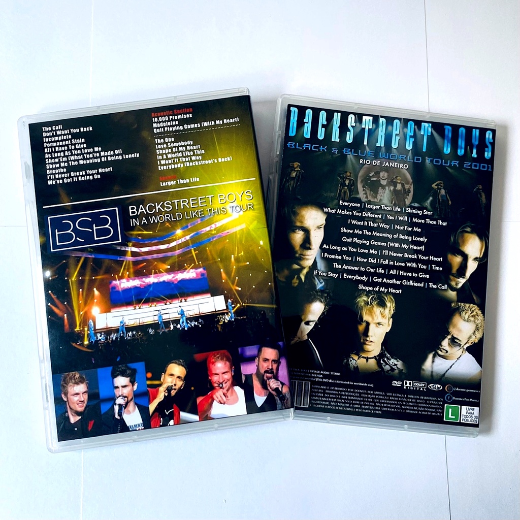 DVD Backstreet Boys In A World Like This Japan 2013, Backstreet
