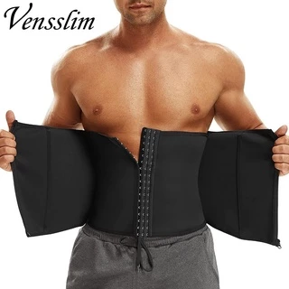 Espartilhos De Treinador De Cintura Masculino Controle Tummy Shapewear Exercício Esportivo Cinto Modelador Emagrecedor