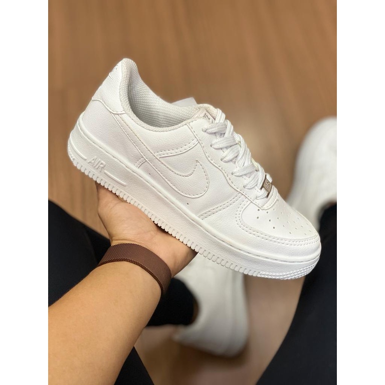 Tênis Nike Air Force Branco Unissex - PROMOÇÃO