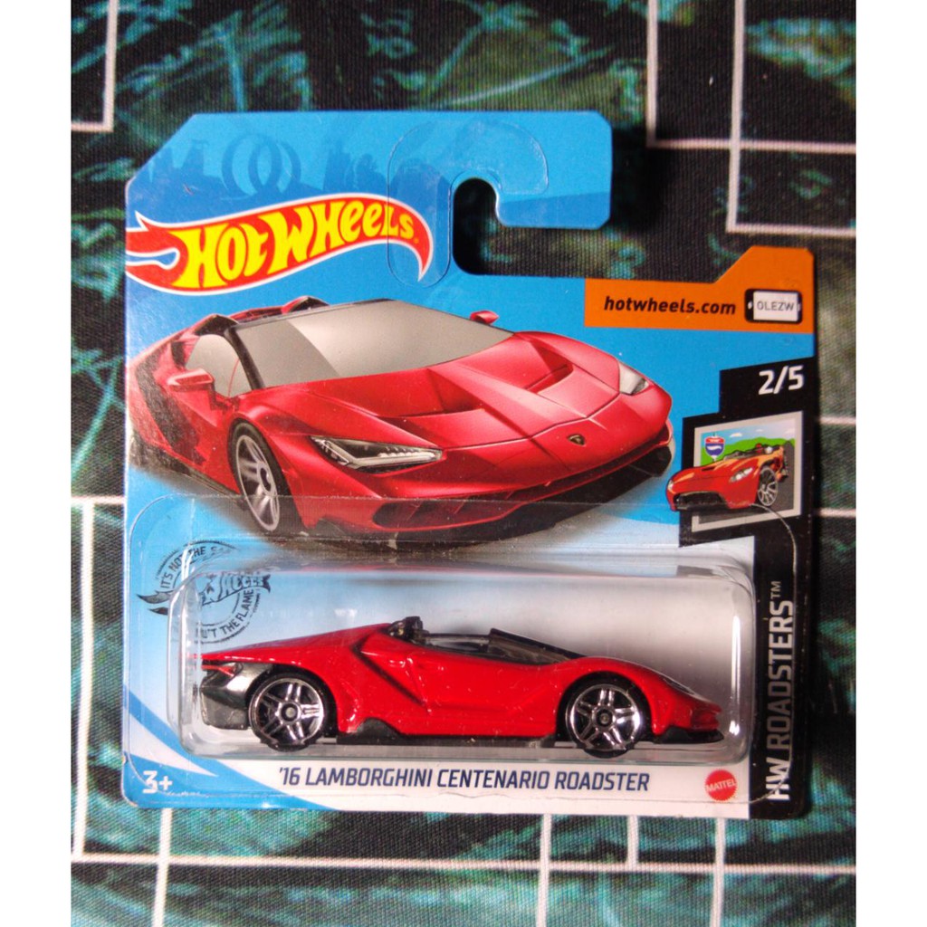 Lamborghini centenario cheap roadster hot wheels