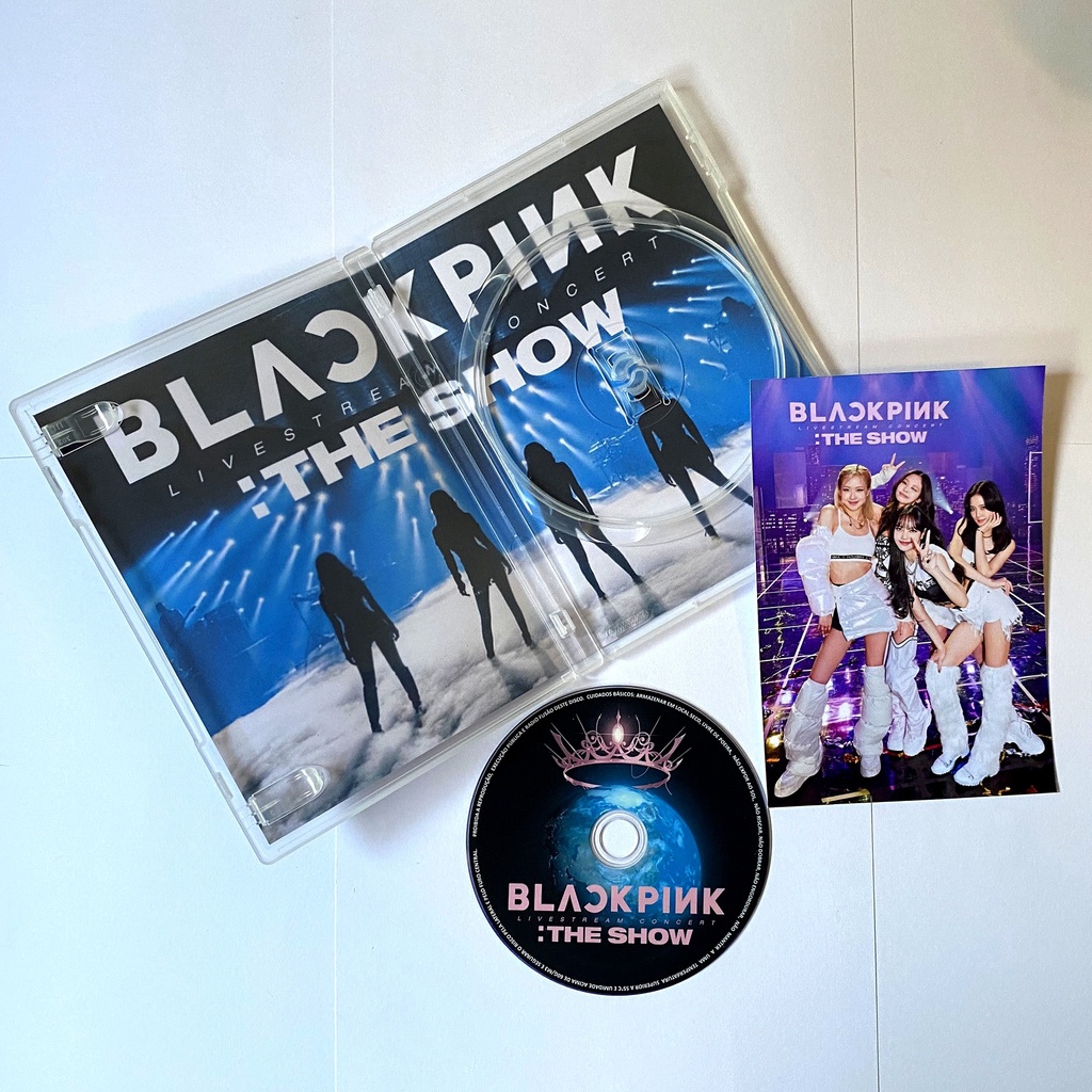DVD BLACKPINK The Show LiveStream Concert 2021 - BLACKPINK In Your