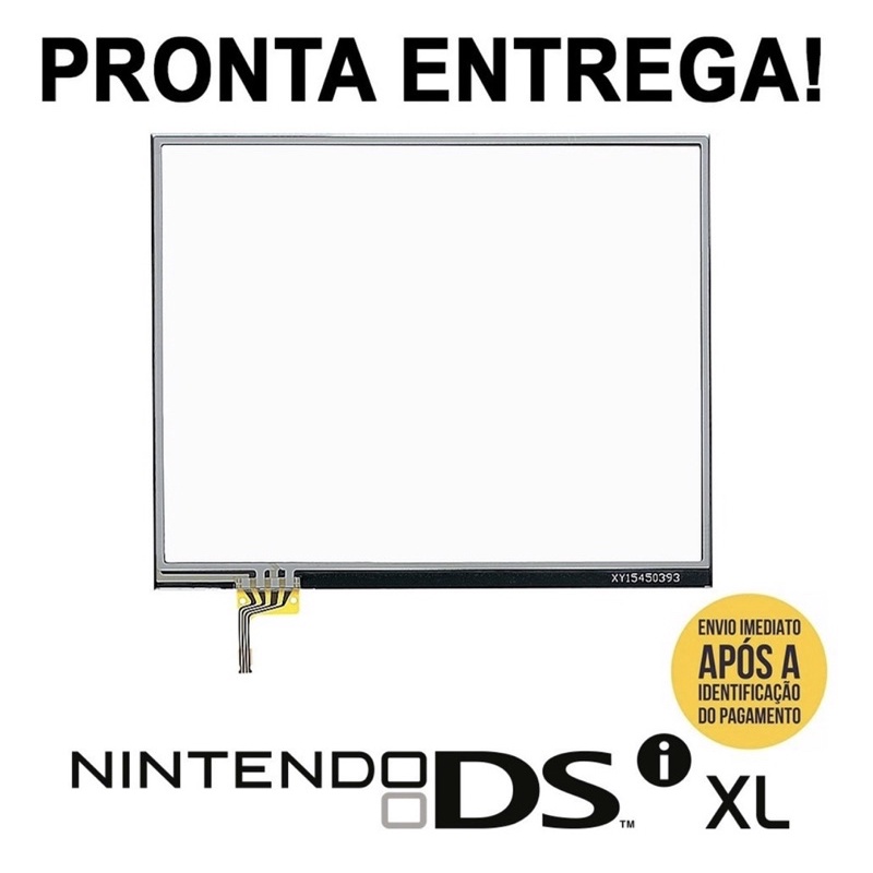 Tela Touch Screen Nintendo Dsi Xl Grande Ndsi Ll Nova