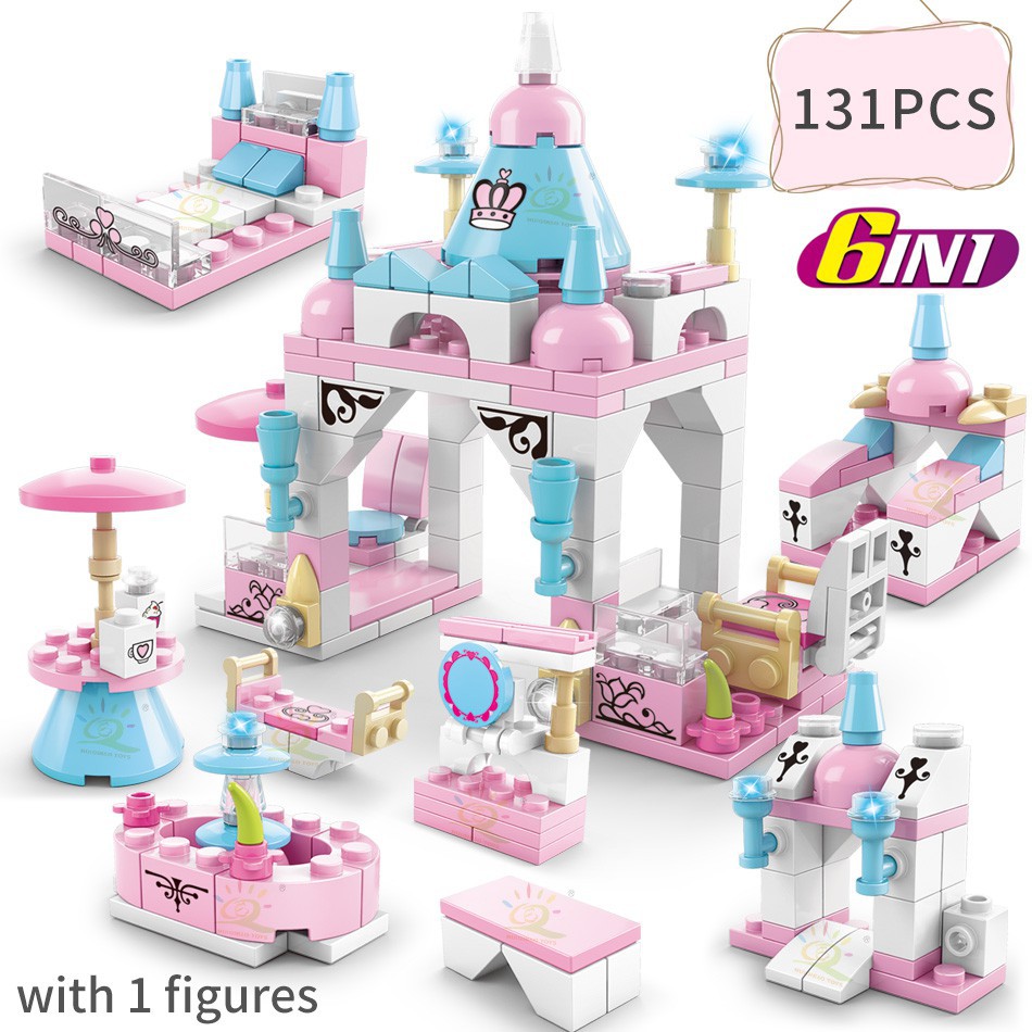 Brinquedo de Blocos de Montar da Série Palácio Compatível com Lego para ...