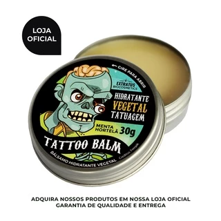 Pomada para tatuagem - MENTA - REALÇA AS CORES E DÁ BRILHO