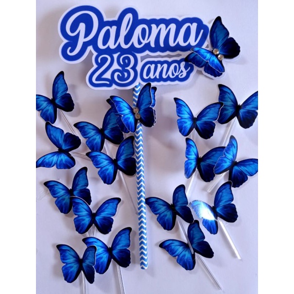 borboleta para topo de bolo em Promoção na Shopee Brasil 2023