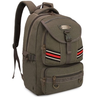 Mochila de Lona Reforçada Masculina Feminina