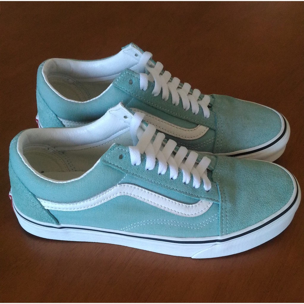 Tenis vans outlet verde agua original