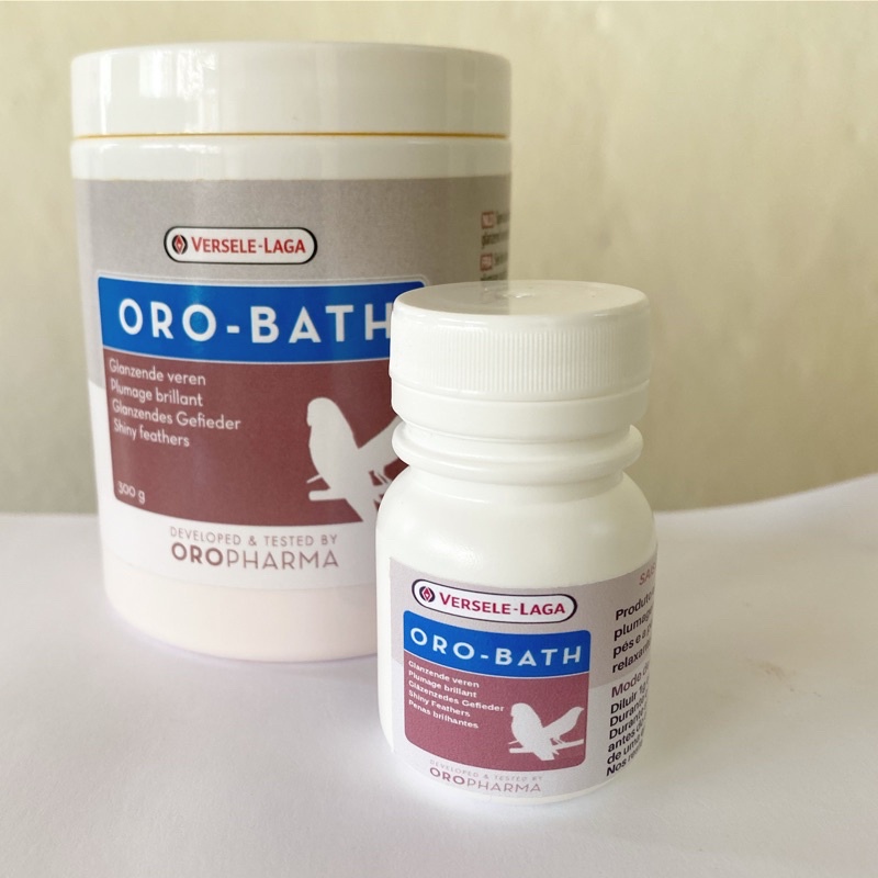 Oro-bath Versele laga- Original - sal de banho aves | Shopee Brasil