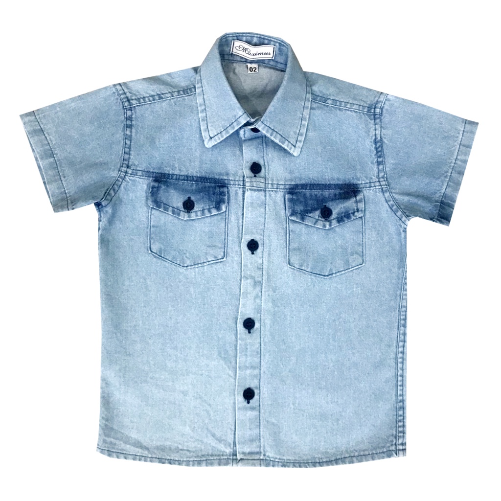 Camiseta jeans hot sale infantil masculina