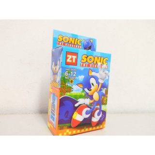 Mini Boneco De Skate Infantil De Prata Com Desenho Lego Sonic