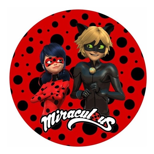 LADY BUG (MIRACULOUS) - PAPEL ARROZ ESPECIAL