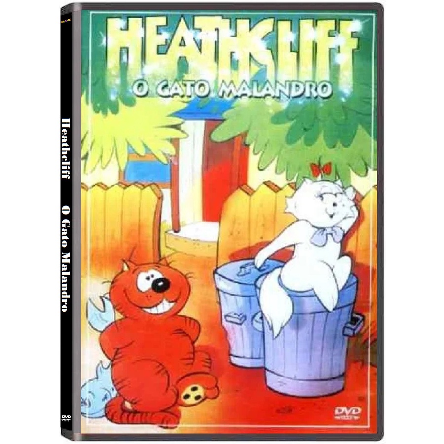 DVD Heathcliff O Gato Malandro Shopee Brasil