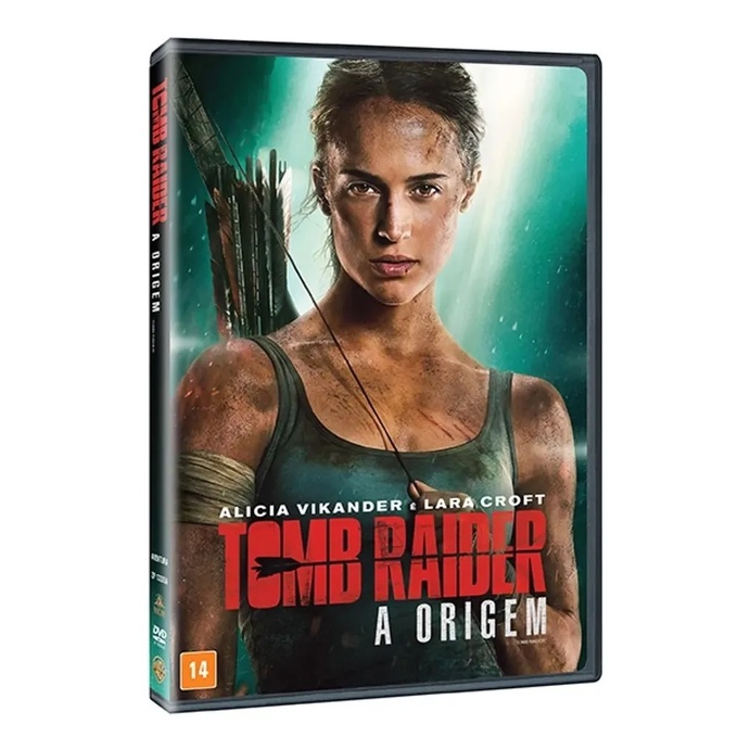 Dvd Filme Tomb Raider A Origem - Dublado