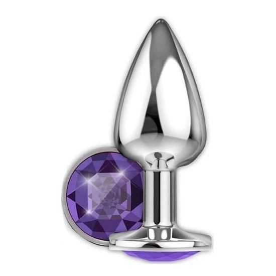 KIT Erótico Vibrador Femenino DELFÍN + PLUG ANAL C/ Piedra Sexy