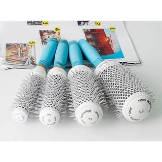 1Pc Escova Para Cabelo Cerâmica Ion Redonda Profissional