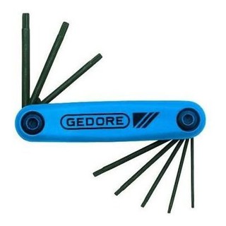 Jogo De Chave Torx T9 A T40 8 Peças Scl 43 Tx - Gedore