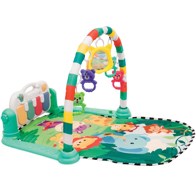 Tapete de Atividades para Bebê com Piano Safari Buba ORIGINAL | Shopee ...