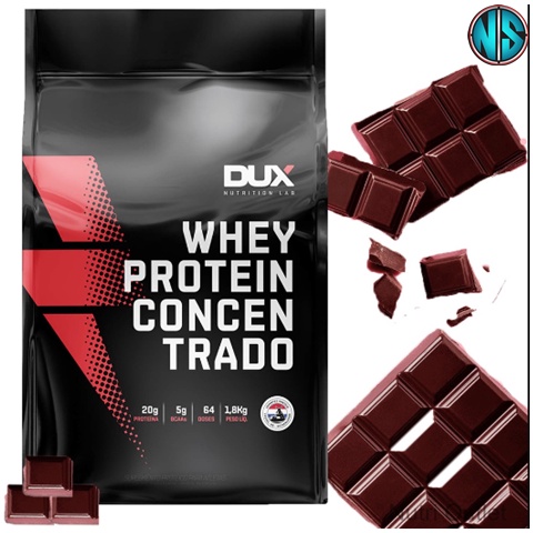 Whey Protein Concentrado Sabores – Pouch 1,8kg Dux Nutrition