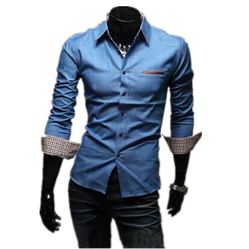 Camisa social moderna store masculina