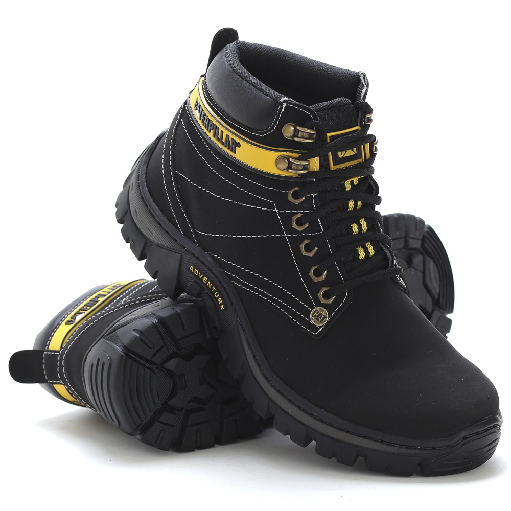 bota caterpillar masculina adventure coturno promoção lançamento cat