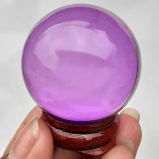 VOSAREA 50 Pçs Bola De Cristal Contas De Vidro Gemas Azuis Vaso
