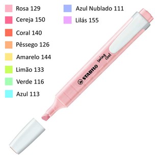 Marca texto STABILO Swing Cool Pastel