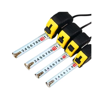 Kit 5 Trenas De Aço 5 metros X 25mm Emborrachada Com Trava
