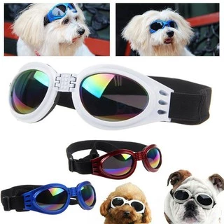 5 Cores Dobrável Pet Dog Óculos Grande Cão À Prova D'água De Proteção UV Sol