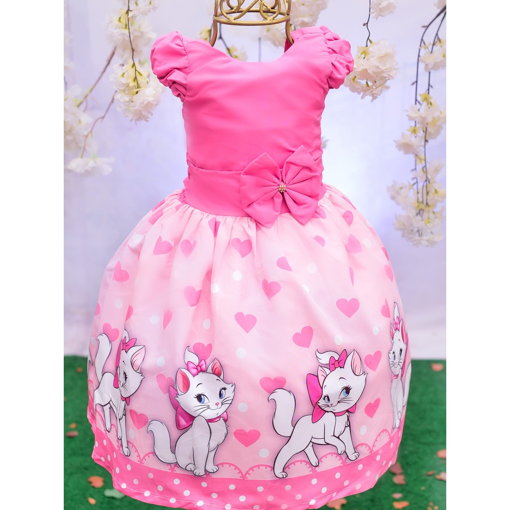 Roupa da gatinha marie store para aniversario de 1 ano