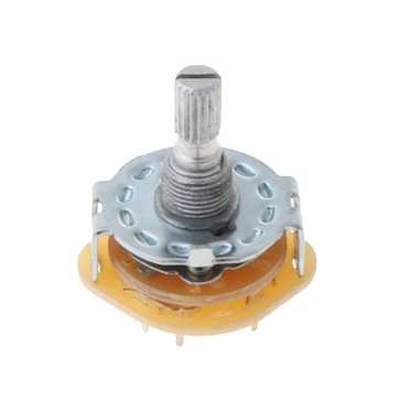 CK1113 | Lorlin Interrupteur Rotatif, Pôles = 2, Positions = 6, 30°, CI