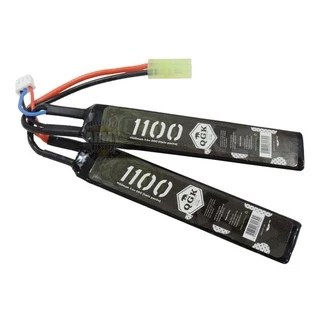 Bateria Lipo 7.4v 1100mah 20c Qgk Airsoft Aeg Rifle M4 Turnigy Nano-tech Rossi 505 506 507