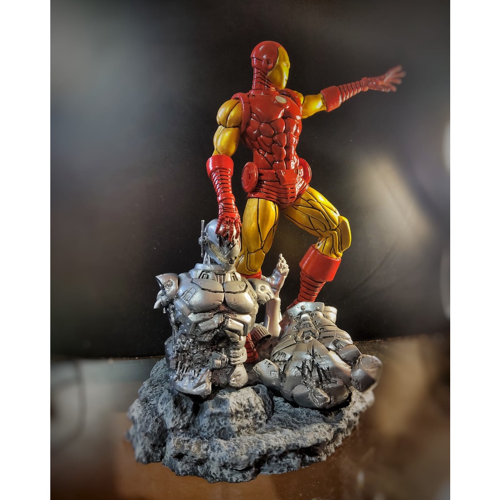 Estátua iron man action figure Homem de ferro