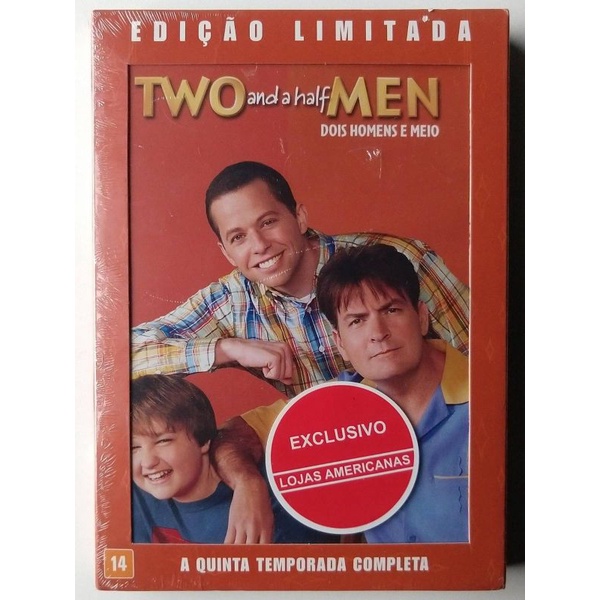 Box Dvd Two and a Half Men (Dois Homens e Meio) - A 5ª Temporada