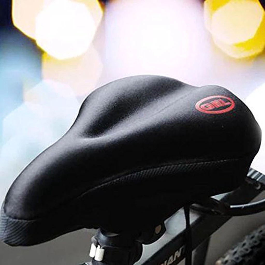 Capa Selim Bike Gel Bicicleta Anatômica Confortavel Spinning Bmx ...