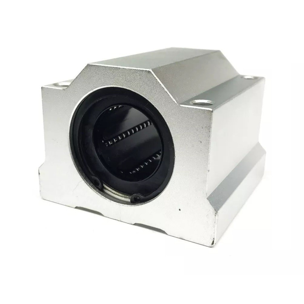1 Pillow Block Fechado 25mm para eixo linear SCS..UU CNC Router