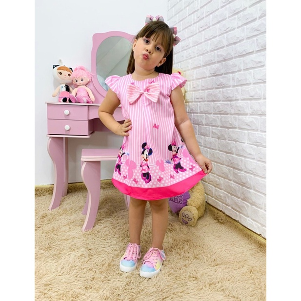 Vestido store tematico minnie