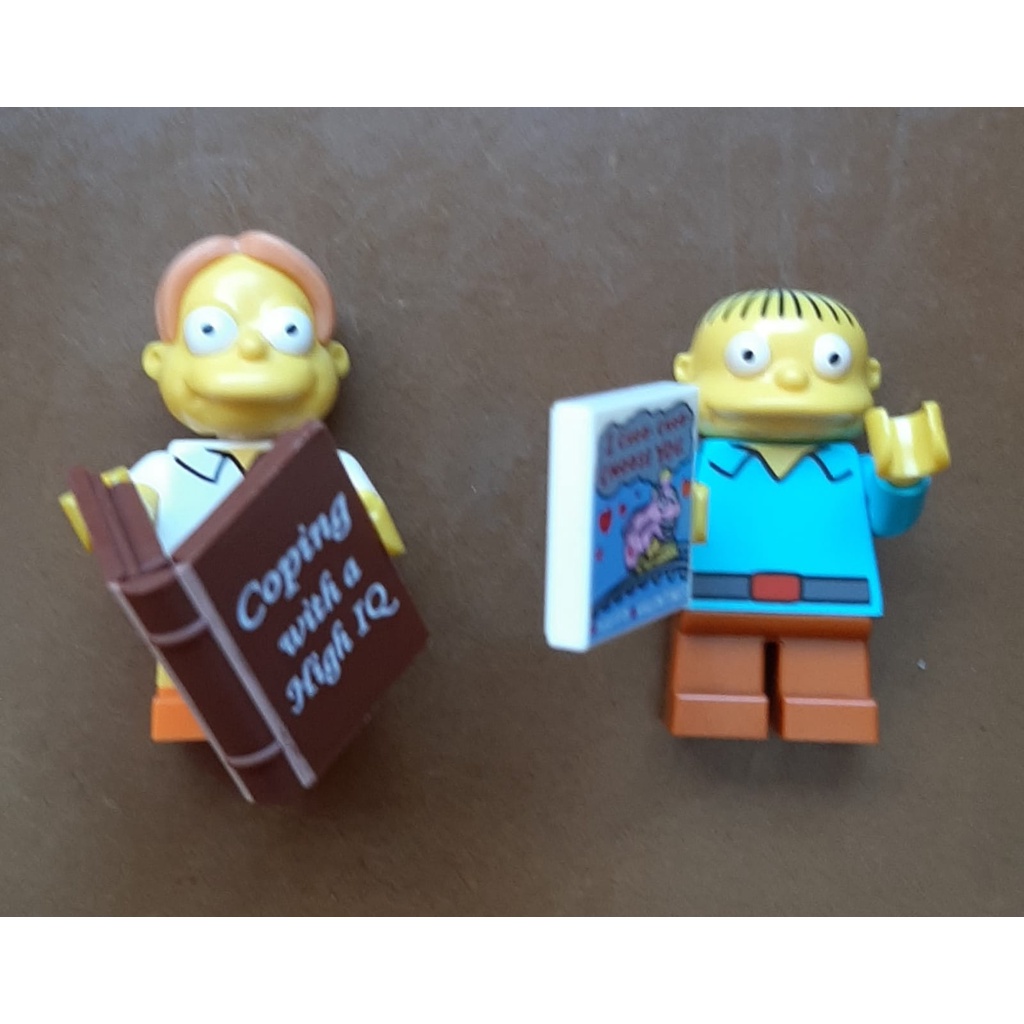 Lego Simpsons - minifiguras Martin Prince e Ralph Wiggum | Shopee Brasil