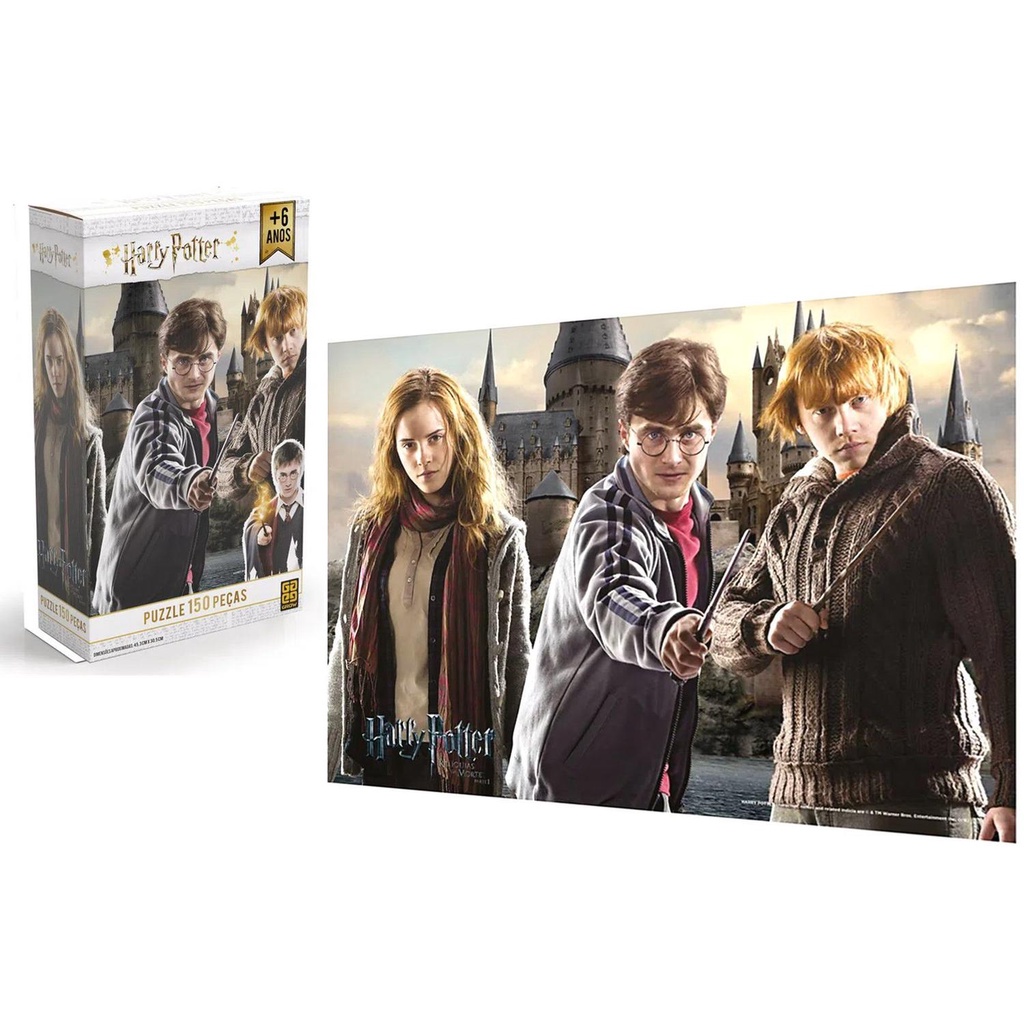 Quebra-Cabeça GROW Puzzle 150 PÇ - Harry Potter