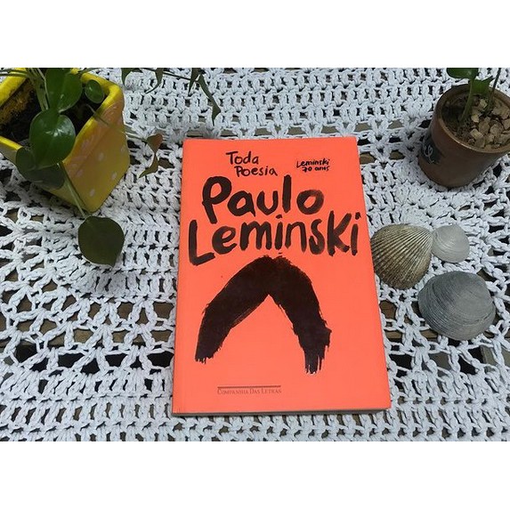 Livro Toda Poesia Paulo Leminski Shopee Brasil