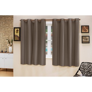 Cortina Corta Luz Blackout 2,80 X 1,60 PVC Marrom Claro