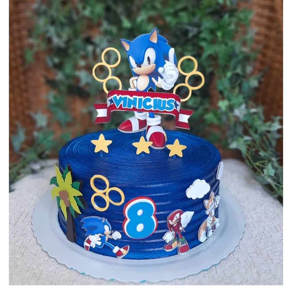 Hedgehog Heaven: Super Sonic Cake Decorating Delights em 2023  Festas de  aniversário do sonic, Bolo de aniversário sonic, Bolo festa infantil