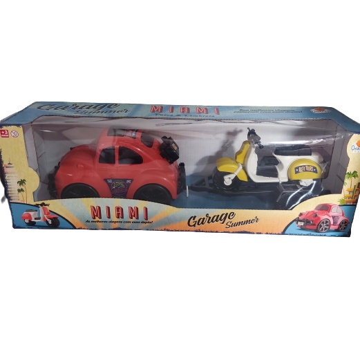 GARAGE SUMMER LAMBRETA - ORANGE TOYS - Ribeiro Variedades