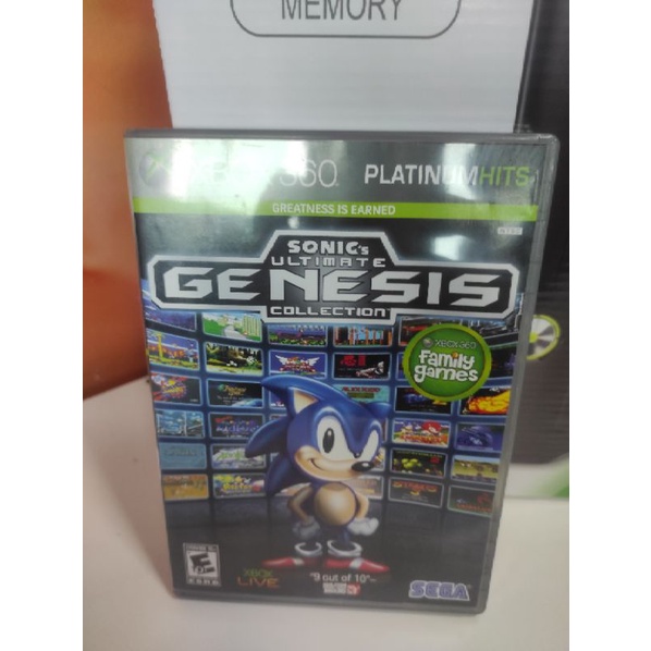 Sonic Ultimate Genesis Collection Xbox 360 Midia Fisica