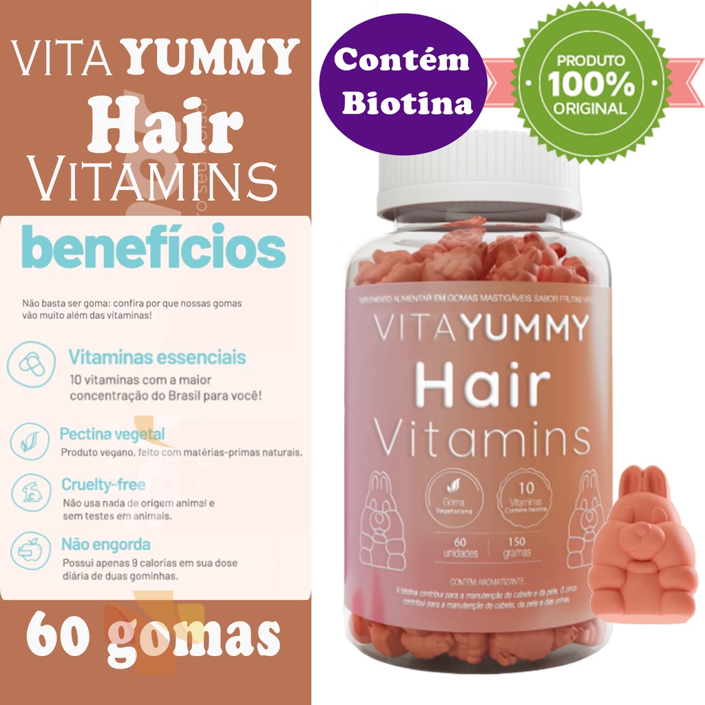 VitaYummy - A melhor gummy hair do Brasil - Rende 2x mais – VitaYummyHair