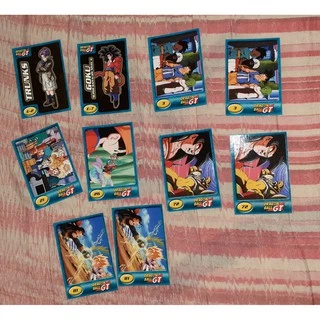Cards Dragon Ball GT EDITORA ABRIL do álbum antigo - Leia a descrição!