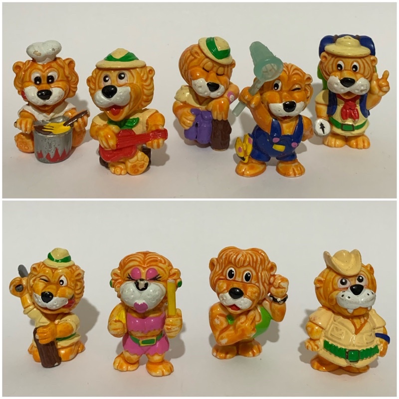 Coleção Kinder Ovo Leoventuras (leão)